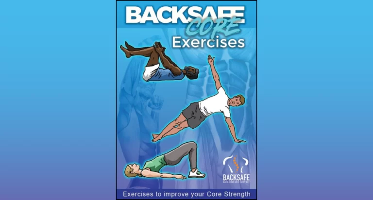 Back. Safe Core Strengthening Workbook | Backsafe